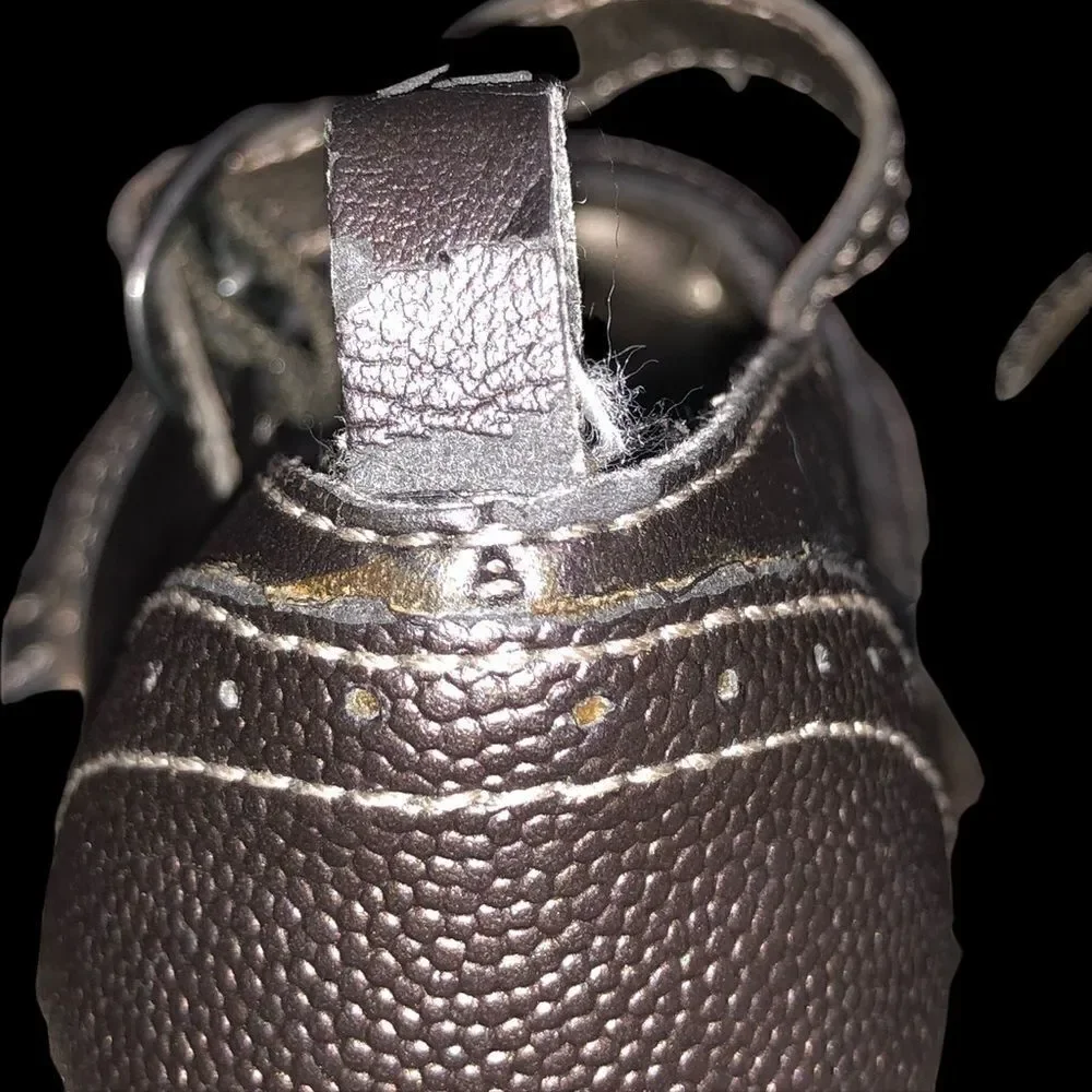Baby Gap Pewter Silver‎ Mary Jane Shoes Toddler Girls Size 3 Classic Retro